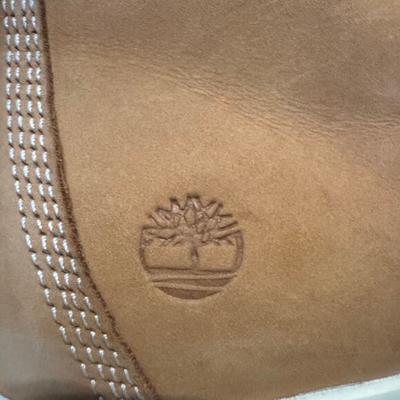 Timberland Women’s Light Suede Leather Lace Up Dausette Sneaker Boots Size 10 - Picture 5 of 12